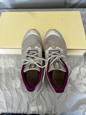 Nike star runner girls silver and purple tennishoes size 6 - Thumbnail 6