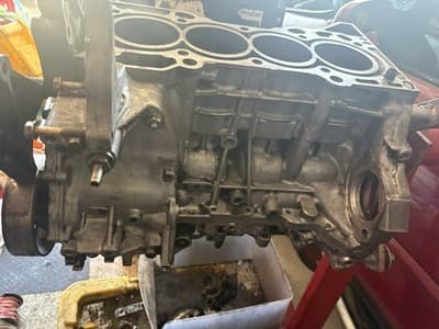 Honda CRV Engine Block K24A1 EK EG EF Vtec Good Rotate Assembly