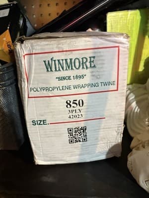 winmore polypropylene tying twine 850 3PLY 42023 NIB