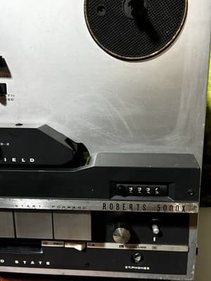 Vintage Reel To Reel ROBERTS ELECTRONICS Model: 5000X - Untested - Thumbnail 2