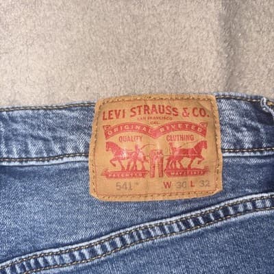 Levi's 541 Straight Denim W30 L32 - Thumbnail 2