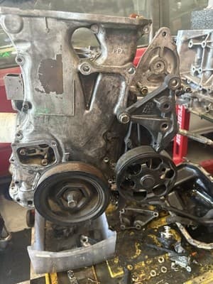 Honda CRV Engine Block K24A1 EK EG EF Vtec Good Rotate Assembly - Thumbnail 2