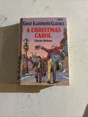 Great Illustrated Classics.: A Christmas Carol by Charles Dickens Hardcover