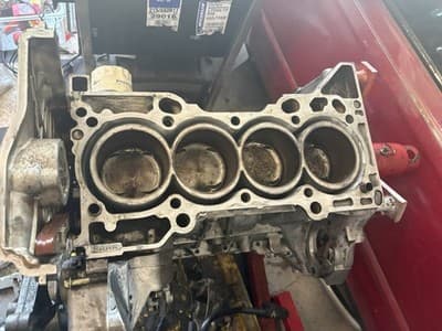 Honda CRV Engine Block K24A1 EK EG EF Vtec Good Rotate Assembly - Thumbnail 3