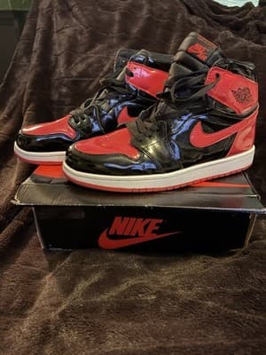 Size 12 - J 1 Retro OG High Patent Bred - Thumbnail 2