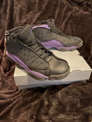 Size 12 - J 12 Retro Mid Field Purple - Thumbnail 4