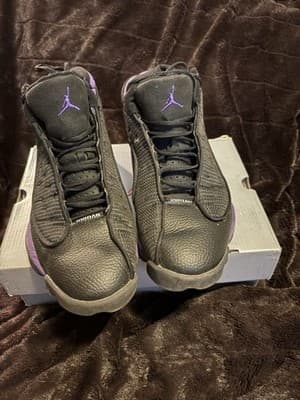 Size 12 - J 12 Retro Mid Field Purple - Thumbnail 2