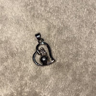 Open Heart SWAROVSKI CRYSTAL Necklace BY Katherine Karambelas-New-MSRP $120.00 - Thumbnail 2