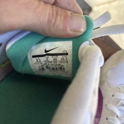 -Women’s Nike Air Skylon II Clear Emerald Sz 8.5 A04540-100 - Thumbnail 4