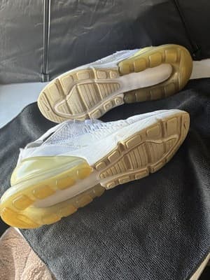 Nike Air Max 270 "Gold/White" , Size 5.5Y - Thumbnail 5