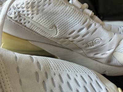 Nike Air Max 270 "Gold/White" , Size 5.5Y - Thumbnail 3