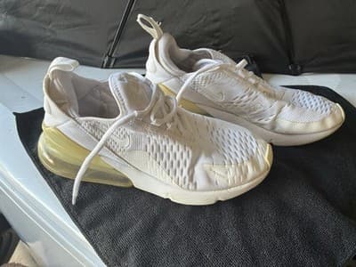 Nike Air Max 270 "Gold/White" , Size 5.5Y - Thumbnail 2