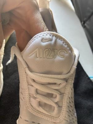 Nike Air Max 270 "Gold/White" , Size 5.5Y - Thumbnail 4