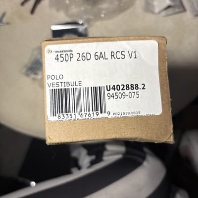 Kwikset 450P-26D Polo Storeroom Keyed Entry Door Knob - Satin Chrome - Thumbnail 2