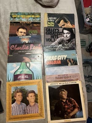 country music vinyl records - Thumbnail 11