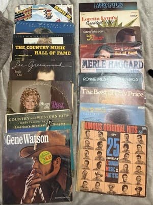 country music vinyl records - Thumbnail 7