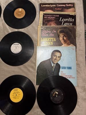 country music vinyl records - Thumbnail 14