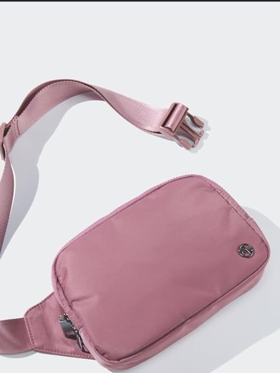 lululemon rose-pink Nylon Organizer Sling Belt Bag - Thumbnail 5