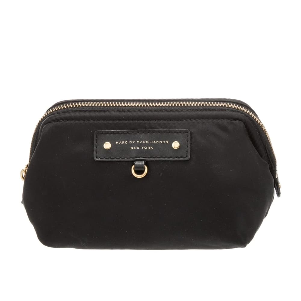 Marc by Marc Jacobs Black Nylon Cosmetic Pouch - Thumbnail 6