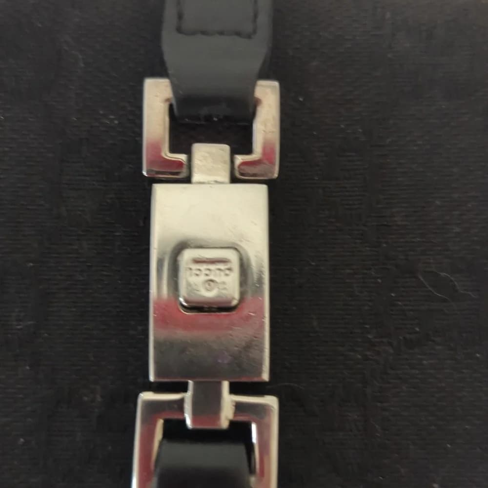 Gucci monogram logo silver lock wallet - Thumbnail 3
