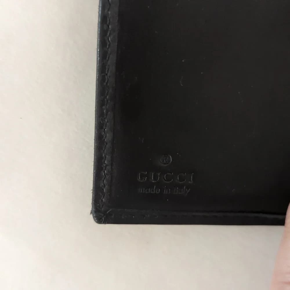 Gucci monogram logo silver lock wallet - Thumbnail 7