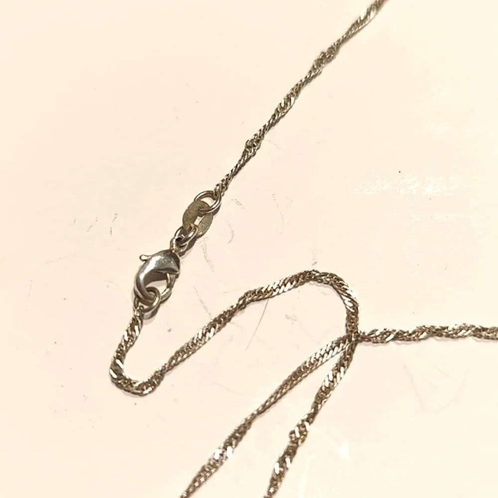 Vintage Navajo Sterling silver bear necklace - Thumbnail 4