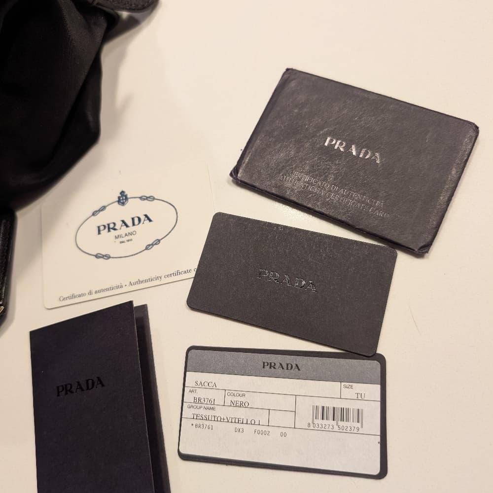 Prada Vintage Y2K Nylon Bag - Thumbnail 7