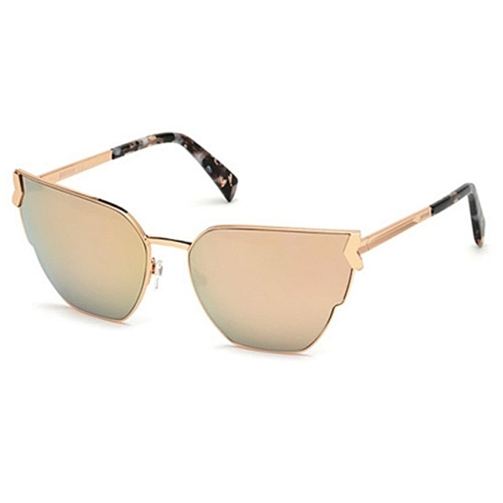 Just Cavalli JC824S‎ Gold Cat-Eye Tortoise Summer Sunglasses - Thumbnail 5