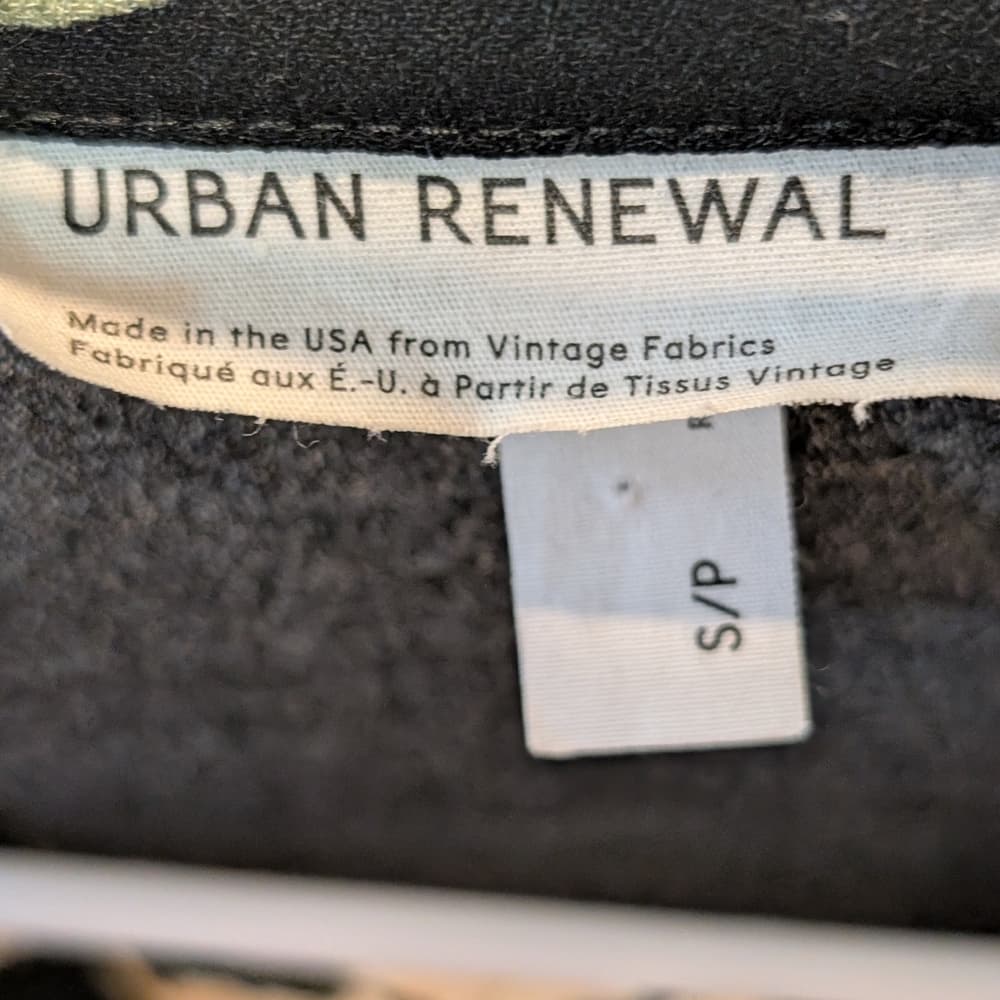 Urban Renewal Black Floral Button-Front Mini Dress - Thumbnail 4