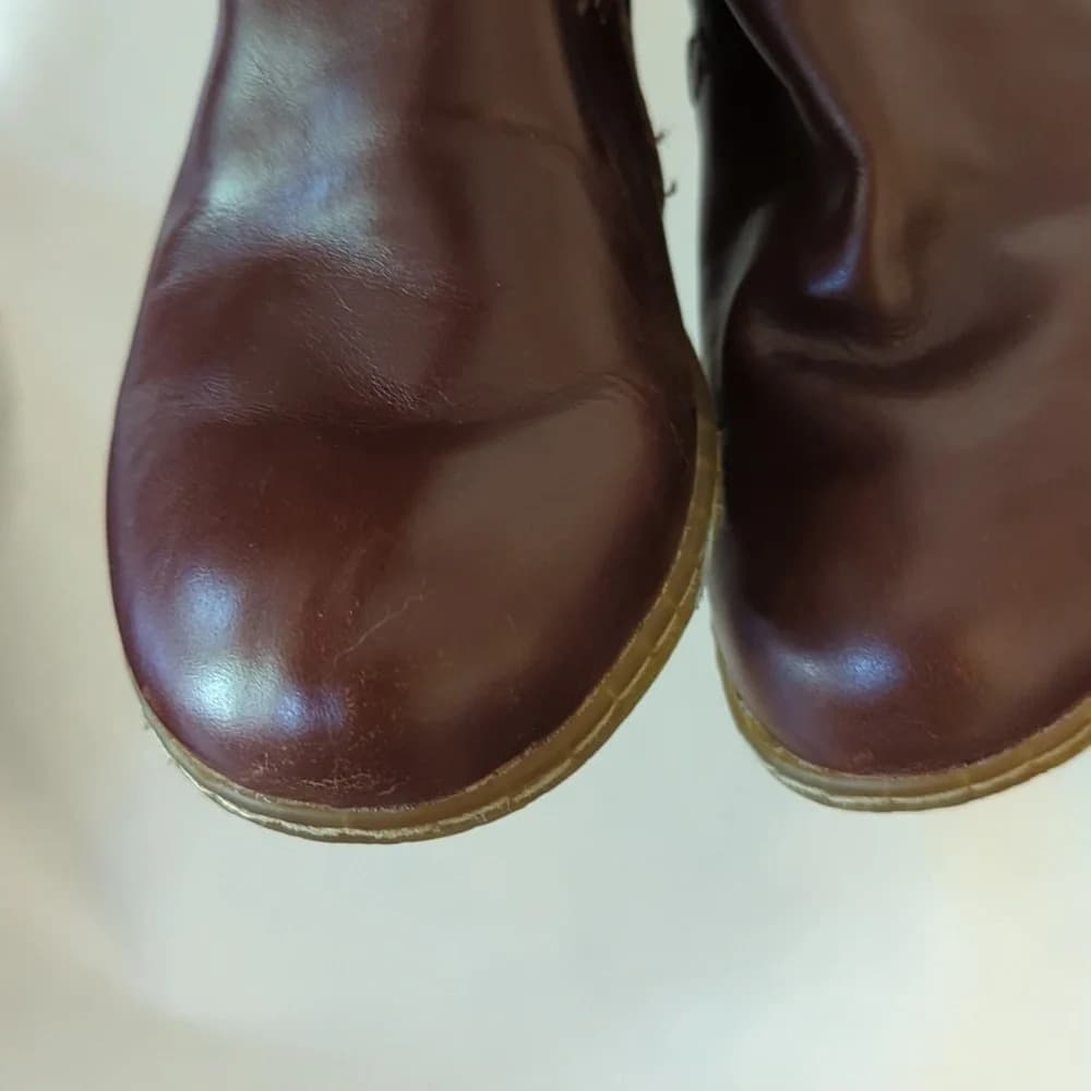 Rare Doc martens leather slouchy buckle vintage winter fall boots Size 6 - Thumbnail 6