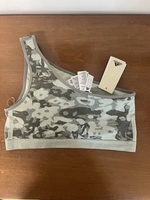 Women’s Best Camo Asymmetrical Seamless Sports Bra Women's Size Large - Thumbnail 2