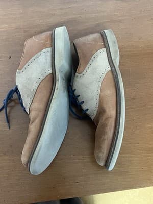 1901 MEN'S DRESS SHOE SIZE 10M BROWN USED - Thumbnail 3