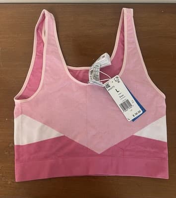 NWT Adidas Women's Large Modern Flex Sports Brami 4A3H73 - Miami Time - Thumbnail 2