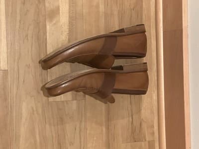 Johnston Murphy Chilli Tan Penny Loafers Mens 10M - Thumbnail 2