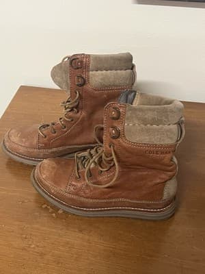 Cole Haan Women’s Waterproof Lock ridge Lace up Leather Hiking Boots Size 6.5 - Thumbnail 4
