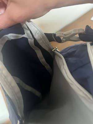 Outdoor Equipment Ozark Trail 2L Hydration Backpack Navy in Color, Lightly Used - Thumbnail 4