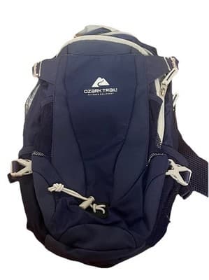 Outdoor Equipment Ozark Trail 2L Hydration Backpack Navy in Color, Lightly Used