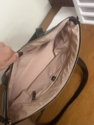 Kate Spade New York Black Leather Large Tote Bag - Thumbnail 4