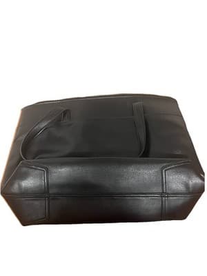 Kate Spade New York Black Leather Large Tote Bag - Thumbnail 2