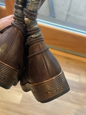 BIONICA Epping Aztec Brown Leather Waterproof Tall Boots Womens 8 M - Thumbnail 6