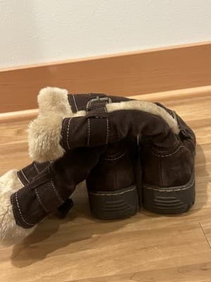 BareTraps Brandiee Women’s 8.5 Brown Leather Faux Fur Lined Mid-Calf Boots - Thumbnail 5