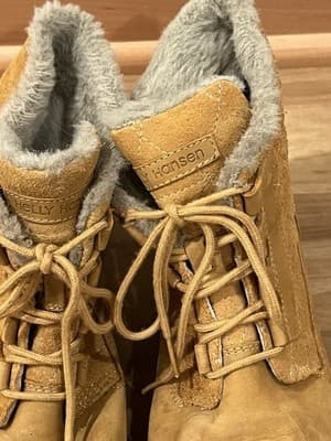 Helly Hansen Vega Boots Leather Womens Size 9.5 Honey Wheat - Thumbnail 2