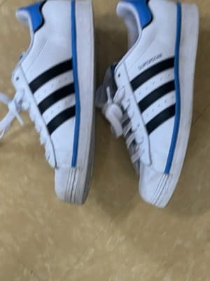 Adidas Men’s Superstar II White/Blue Size 7 “Track Suit Pack” - Thumbnail 3