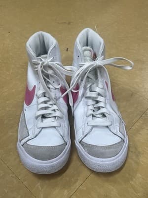 Nike Blazer Mid 77 Summit White Pinksicle Pink DA4086-118 Size 6.5Y - Thumbnail 3