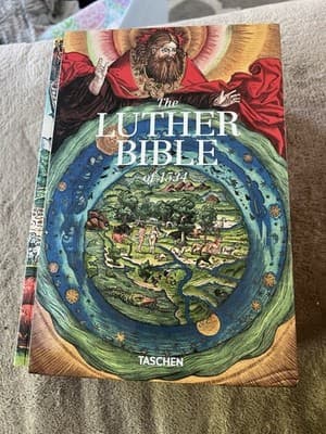 The Luther Bible of 1534 Complete Facsimile Edition in Slipcase Lucas Cranach - Thumbnail 3