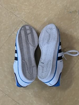 Adidas Men’s Superstar II White/Blue Size 7 “Track Suit Pack” - Thumbnail 5