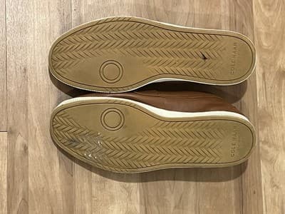 Cole Haan Grand.Os Men Brown Leather Nantucket II Loafers C27789 Sz 11.5 $160 - Thumbnail 2