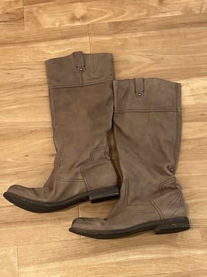 New OTBT Petaluma Riding Boot Grey size 11 - Thumbnail 2