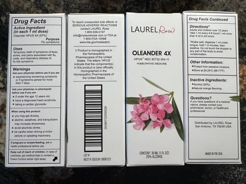 Laurel Rose Oleander 4X - Thumbnail 2