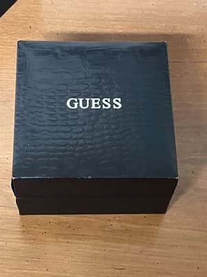 Guess Men's G96047G Black Dial Stainless Steel Watch Extra Band With Box - Thumbnail 5